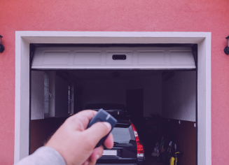 black-car-in-a-garage